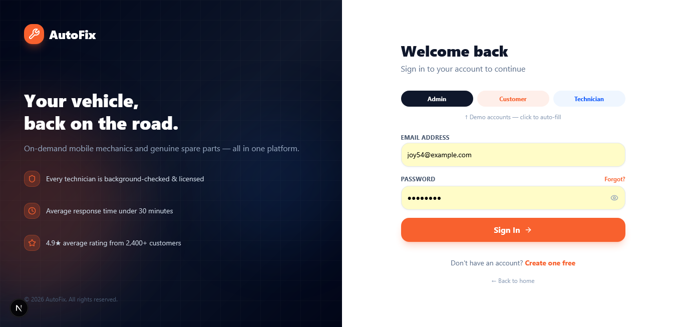 AutoFix — Car Service screenshot 3